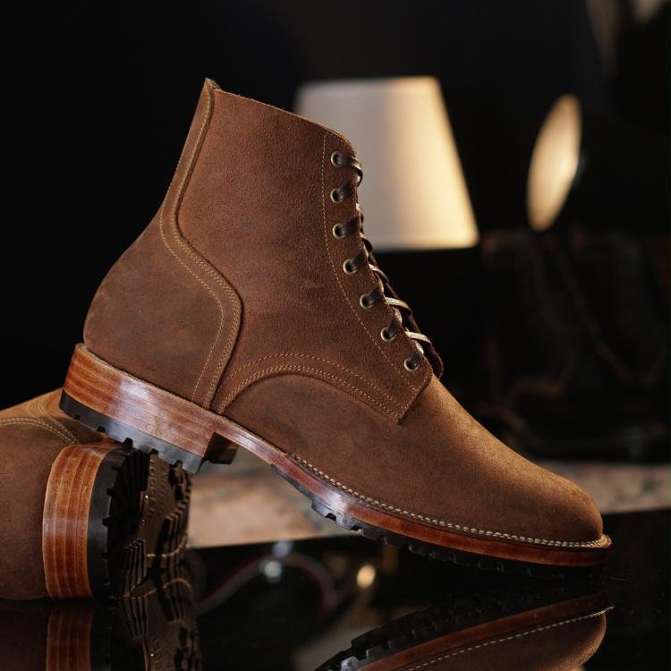 Fortis ɑnd Dɑinite Boondockers with Domestic Rough Out Brown